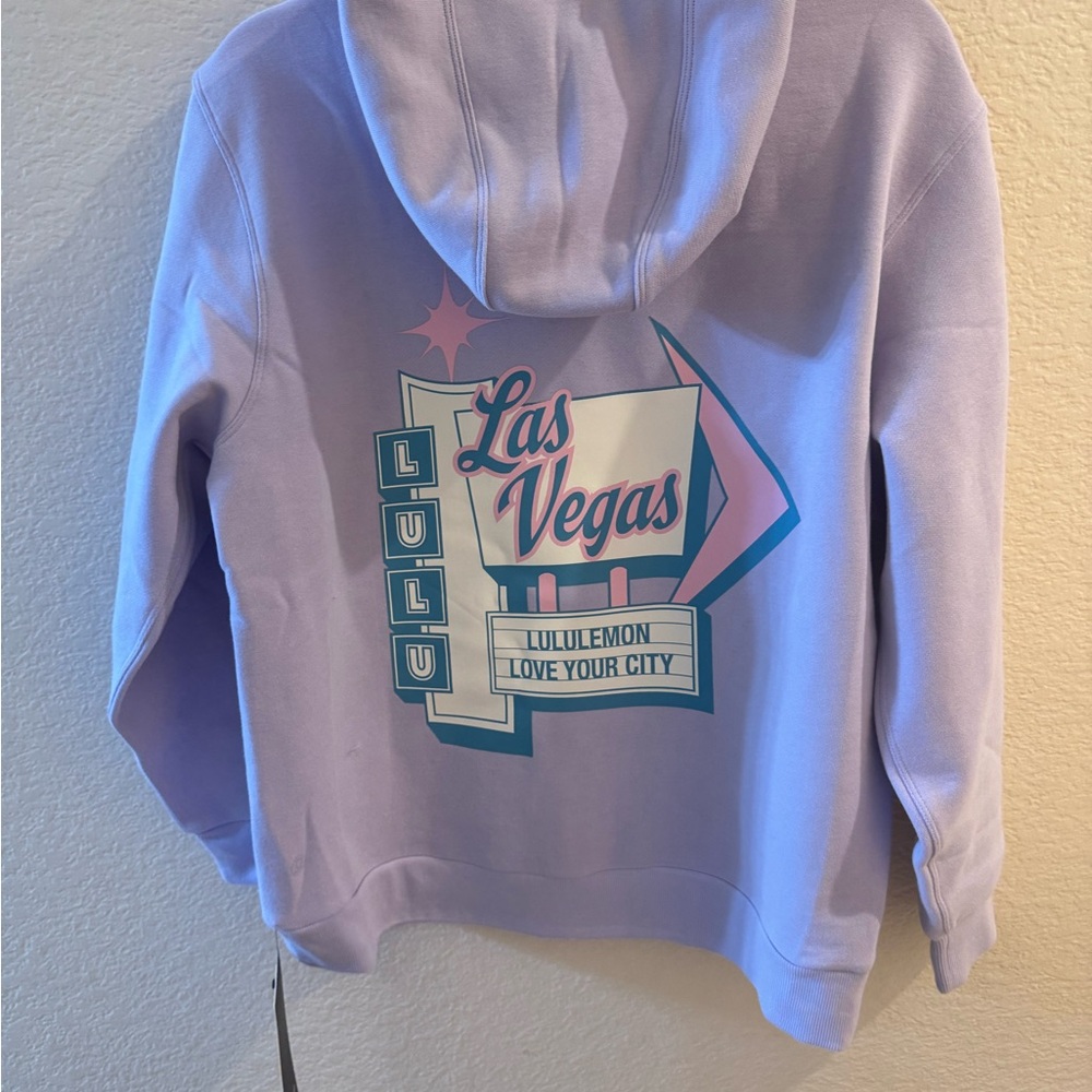NWT Lululemon Steady State pullover hoodie EXCLUSIVE Las Vegas Strip Edition.